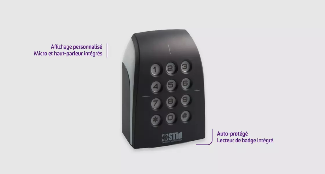 clavier controle accès