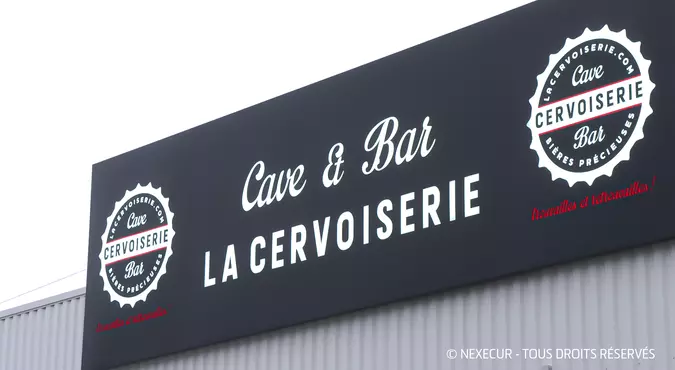 enseigne extérieure cervoiserie floirac